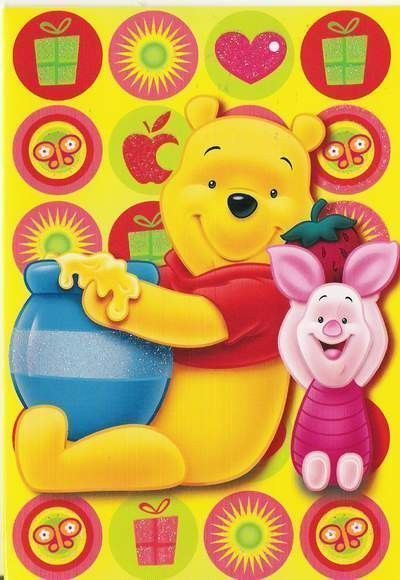 Sticker Personnalisé Toise Winnie Et Ses Amis - Prénom Au Choix, Neuf, Décoration Murale Enfant